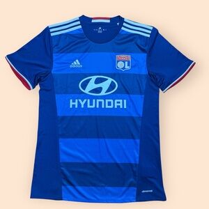Adidas Olympique Lyonnais Soccer Jersey 2016/2017 Kit Men’s Medium Blue